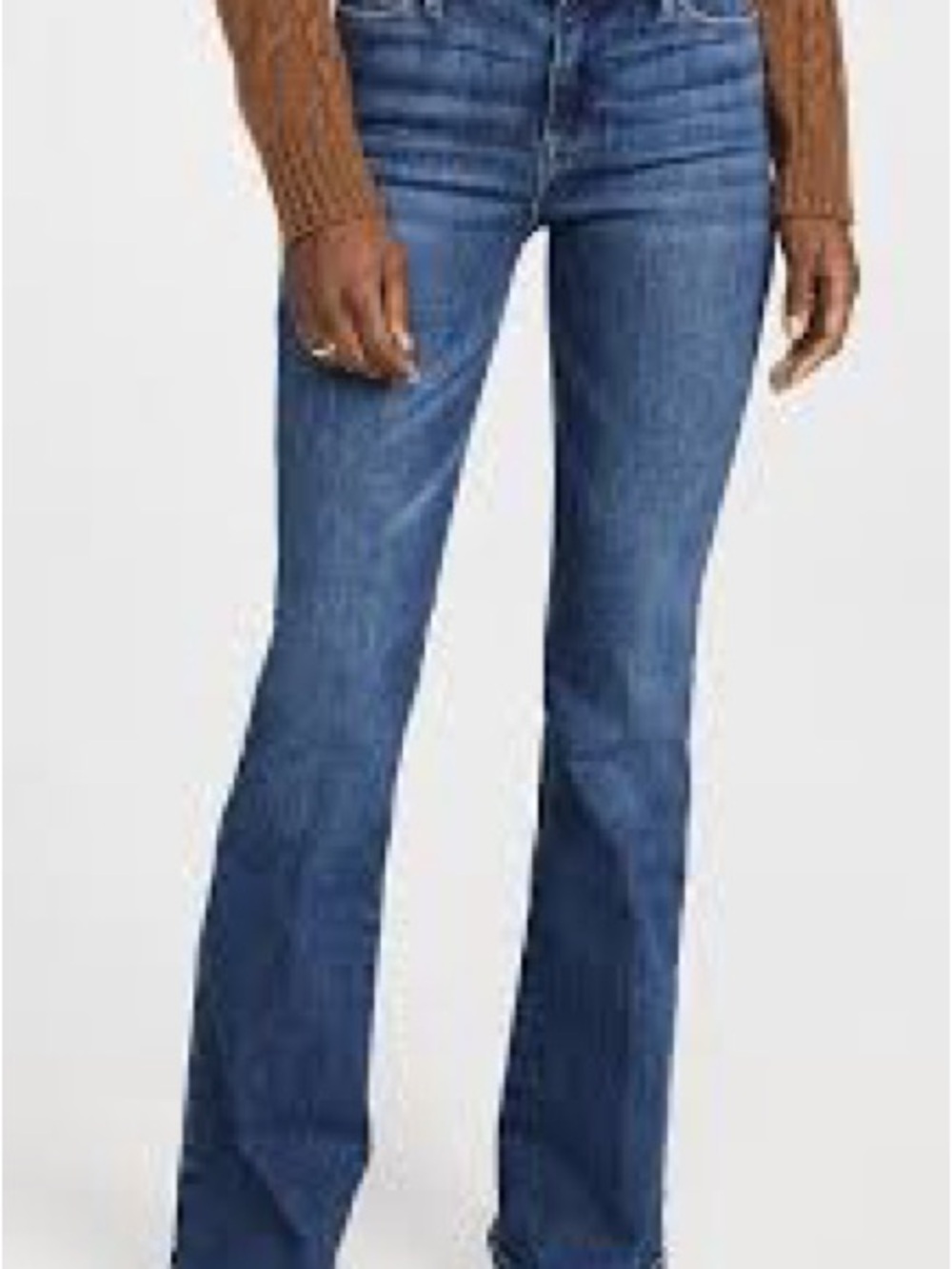 Frame Denim Le High Flare Dark Blue Jeans